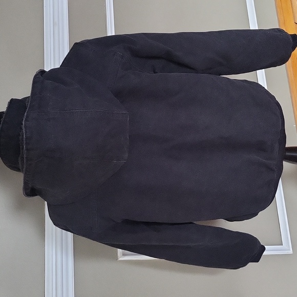 Carhartt Black Weathered Wildwood Jacket Size Medium - Picture 5 of 13